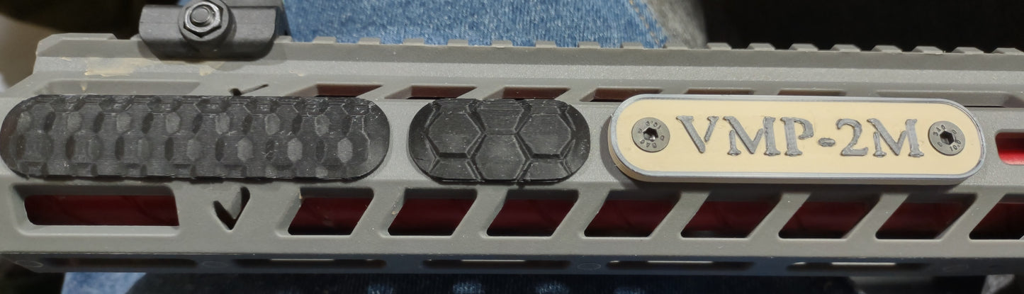 m-lok rail scales and name plates